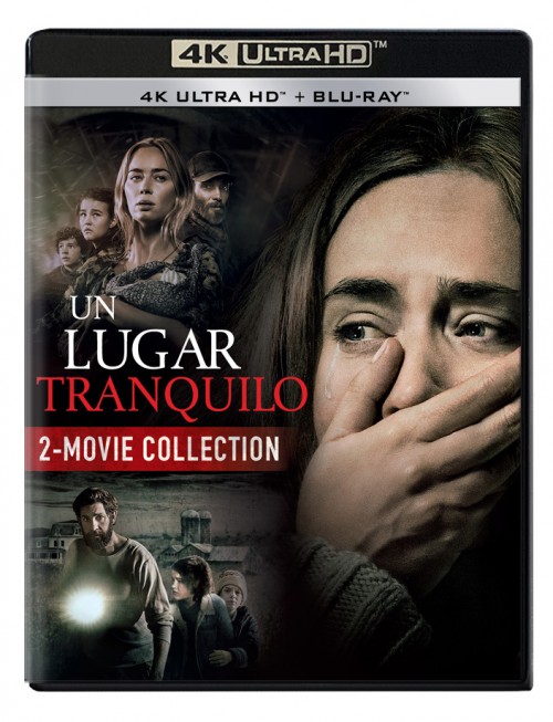 Un lugar tranquilo 1+2 (UHD) (Pack)